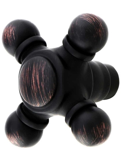 Fuller Cabinet Knob - 2 1/8 inch Diameter in Vintage Bronze.